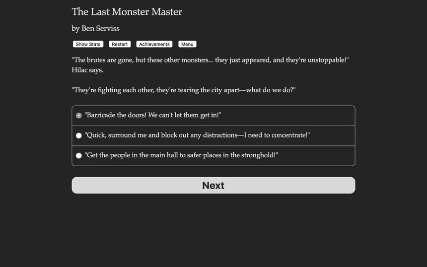 Скриншот 5 к игре The Last Monster Master