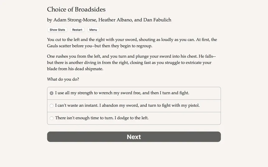 Скриншот 3 к игре Choice of Broadsides