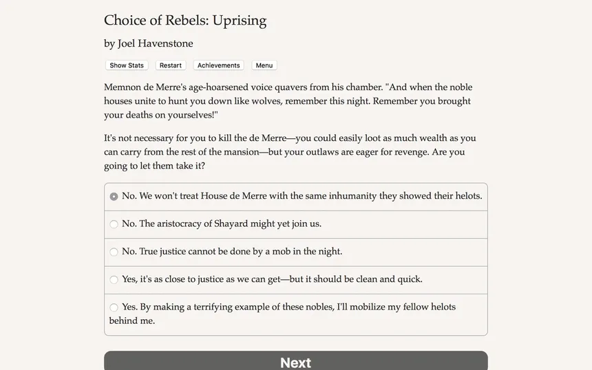 Скриншот 3 к игре Choice of Rebels: Uprising