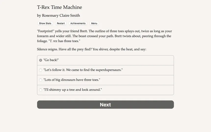 Скриншот 5 к игре T-Rex Time Machine