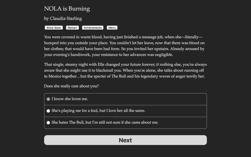 Скриншот 2 к игре NOLA is Burning