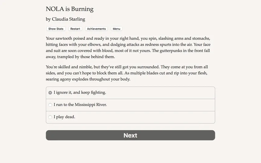 Скриншот 3 к игре NOLA is Burning
