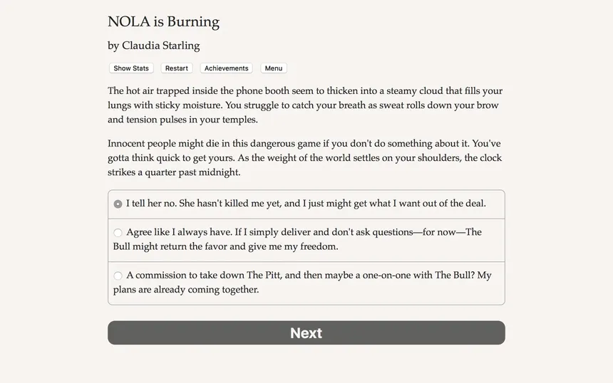 Скриншот 5 к игре NOLA is Burning