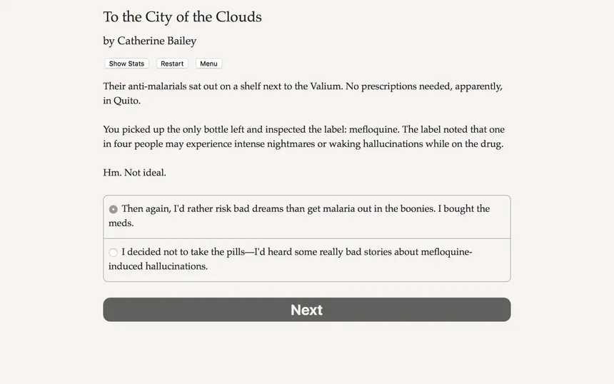 Скриншот 1 к игре To the City of the Clouds
