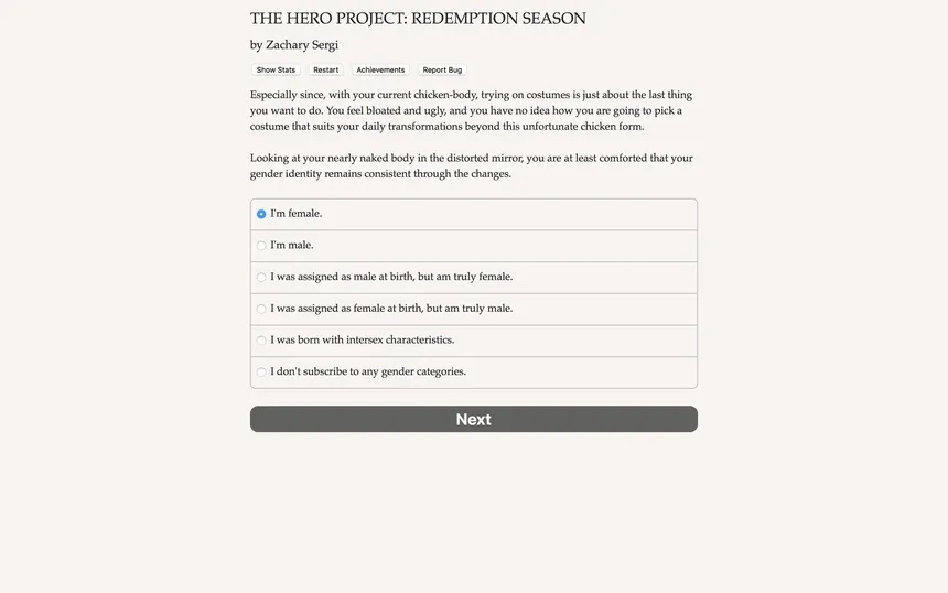 Скриншот 1 к игре The Hero Project: Redemption Season