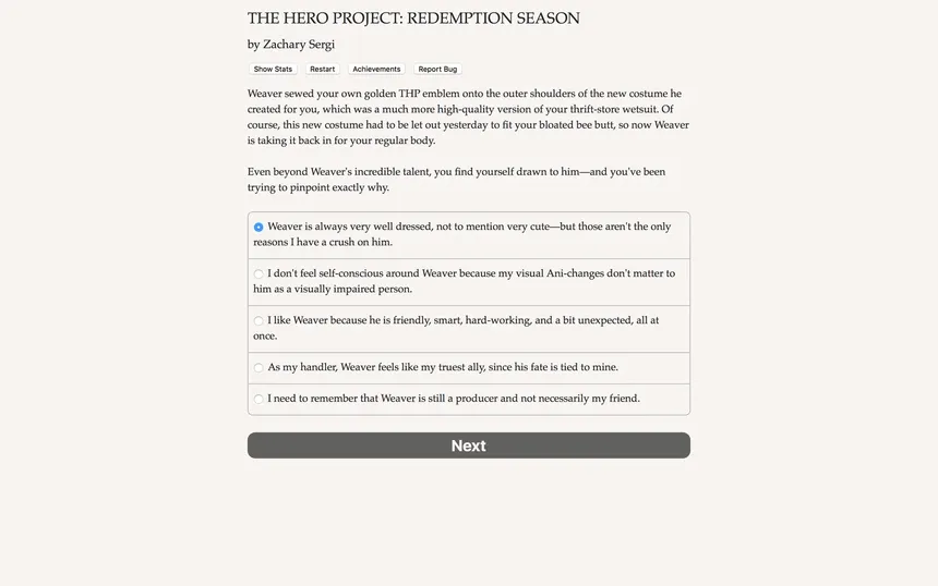 Скриншот 2 к игре The Hero Project: Redemption Season