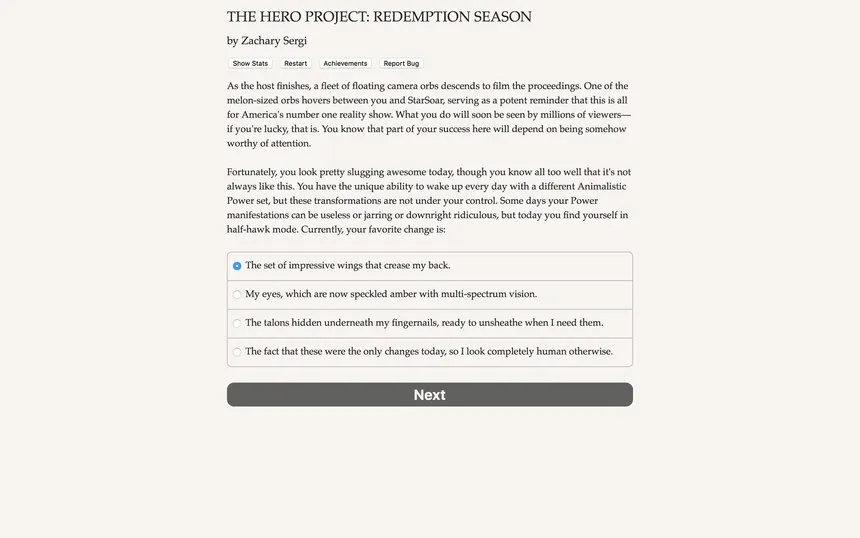 Скриншот 3 к игре The Hero Project: Redemption Season