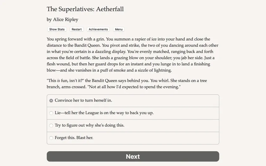 Скриншот 5 к игре The Superlatives: Aetherfall