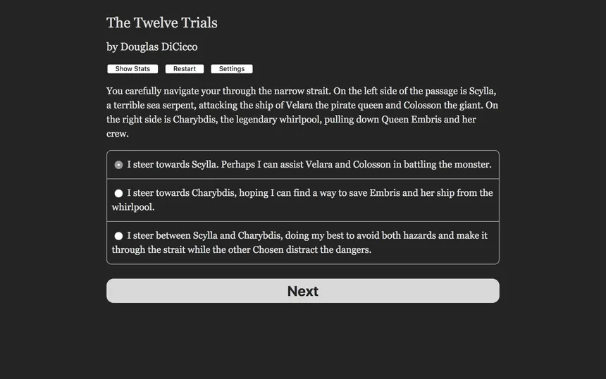 Скриншот 2 к игре The Twelve Trials