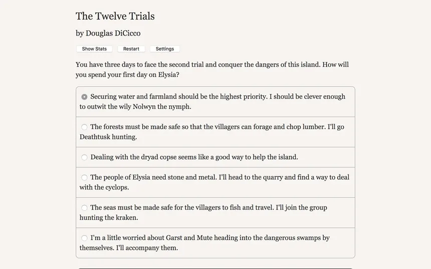 Скриншот 4 к игре The Twelve Trials