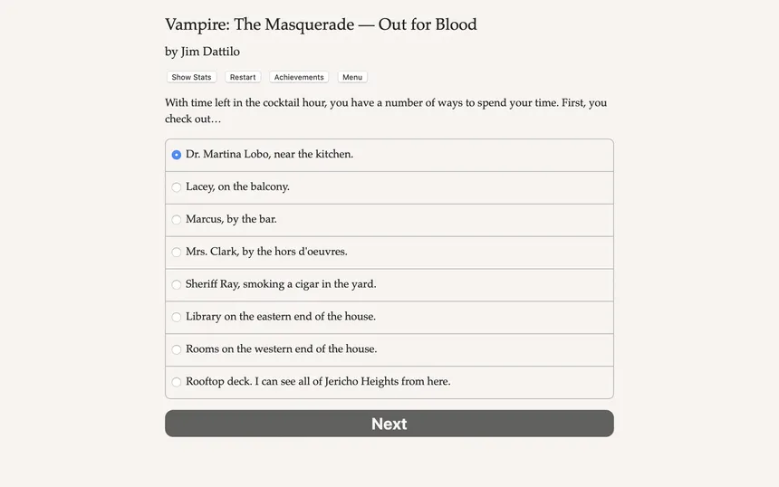 Скриншот 5 к игре Vampire: The Masquerade — Out for Blood