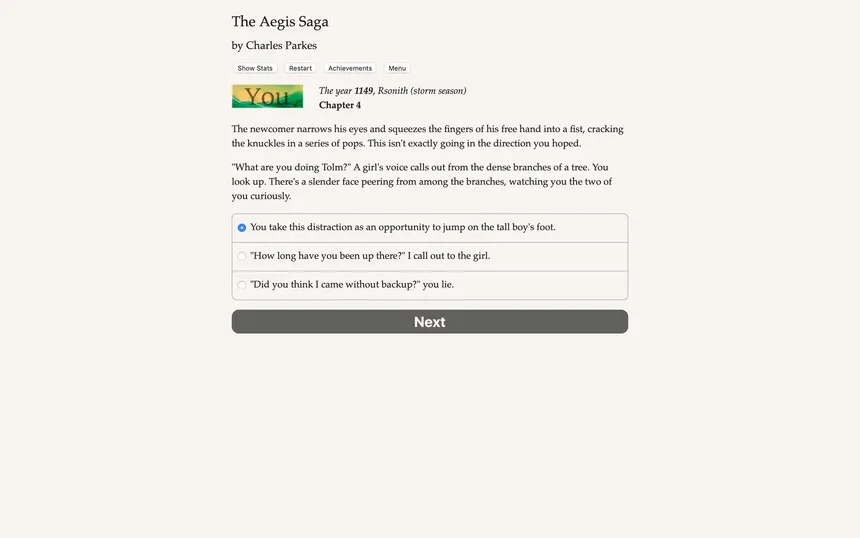 Скриншот 1 к игре The Aegis Saga
