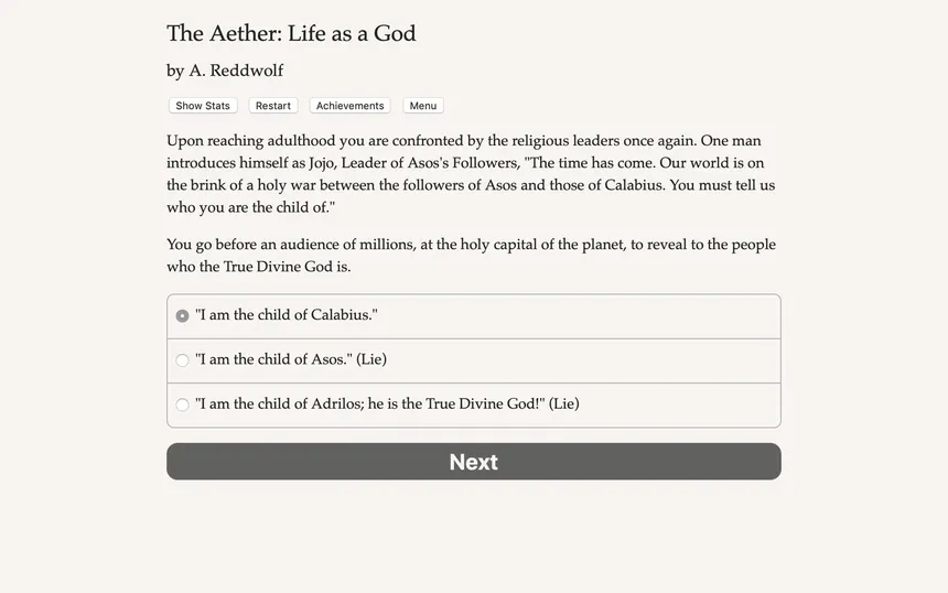Скриншот 4 к игре The Aether: Life as a God