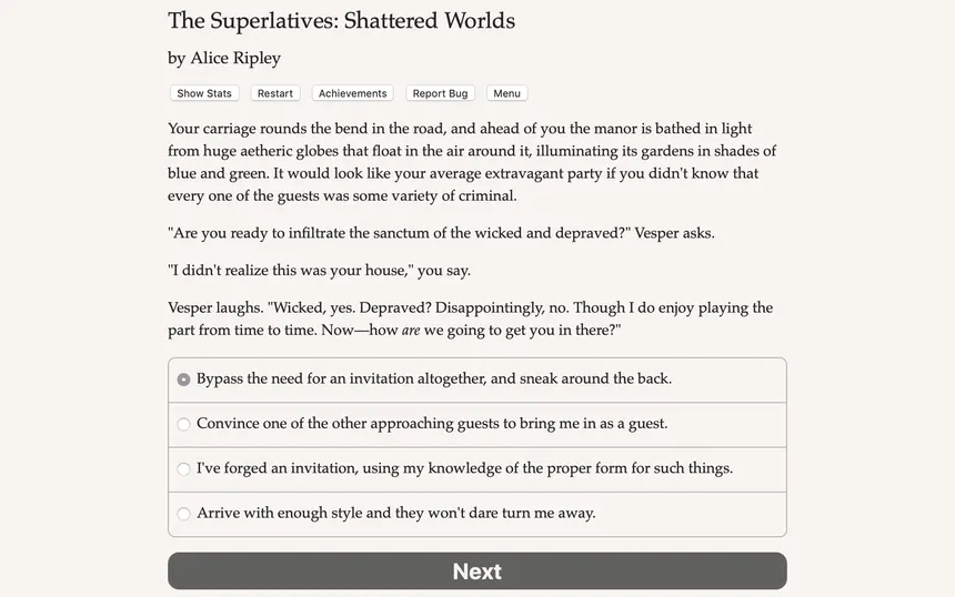 Скриншот 4 к игре The Superlatives: Shattered Worlds