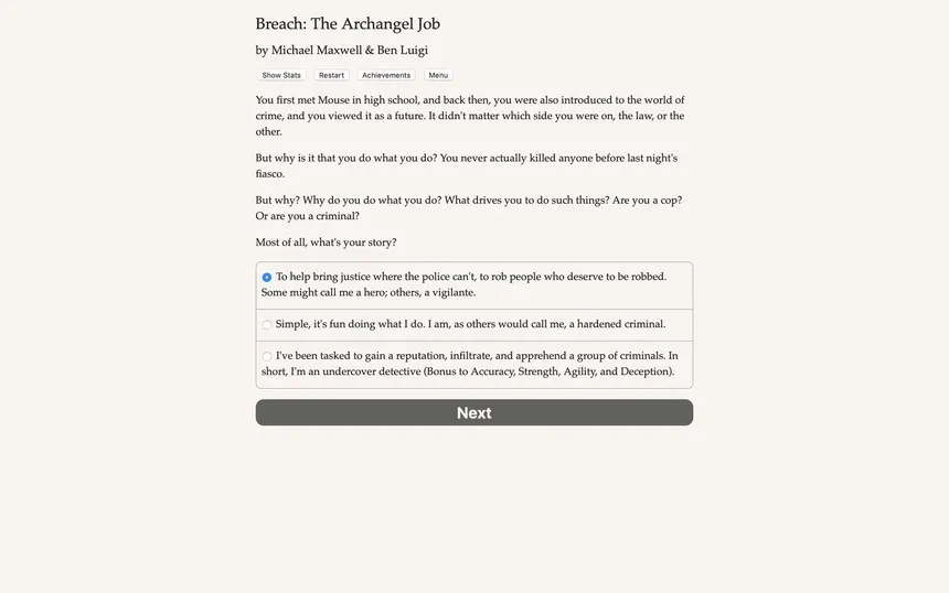 Скриншот 1 к игре Breach: The Archangel Job