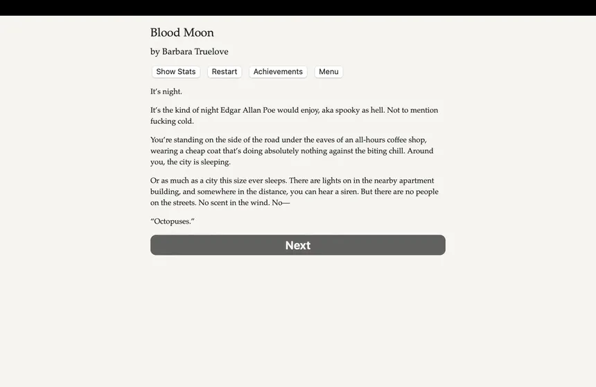 Скриншот 5 к игре Blood Moon