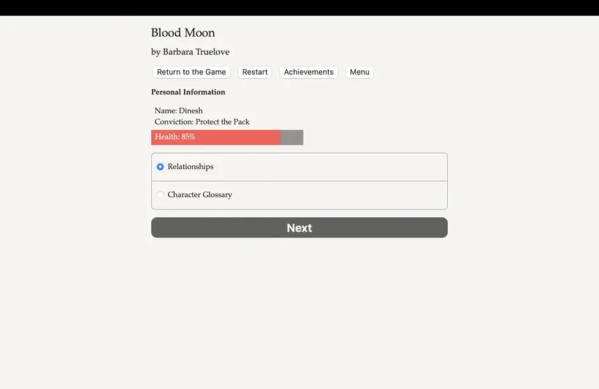 Скриншот 6 к игре Blood Moon