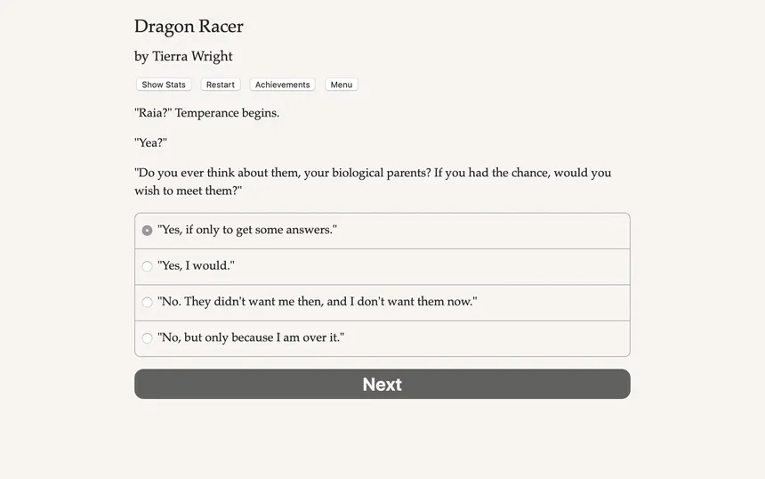 Скриншот 1 к игре Dragon Racer