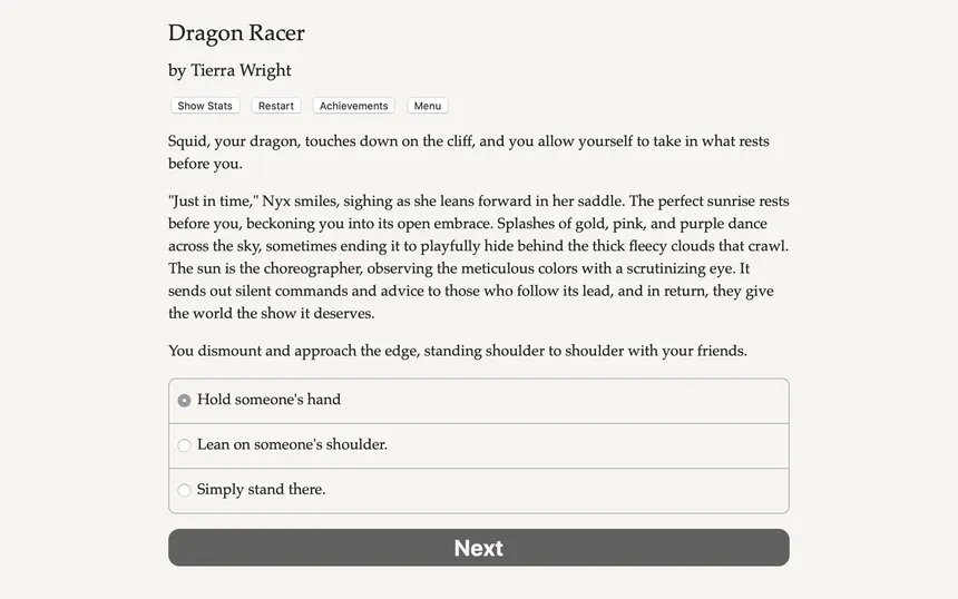 Скриншот 3 к игре Dragon Racer