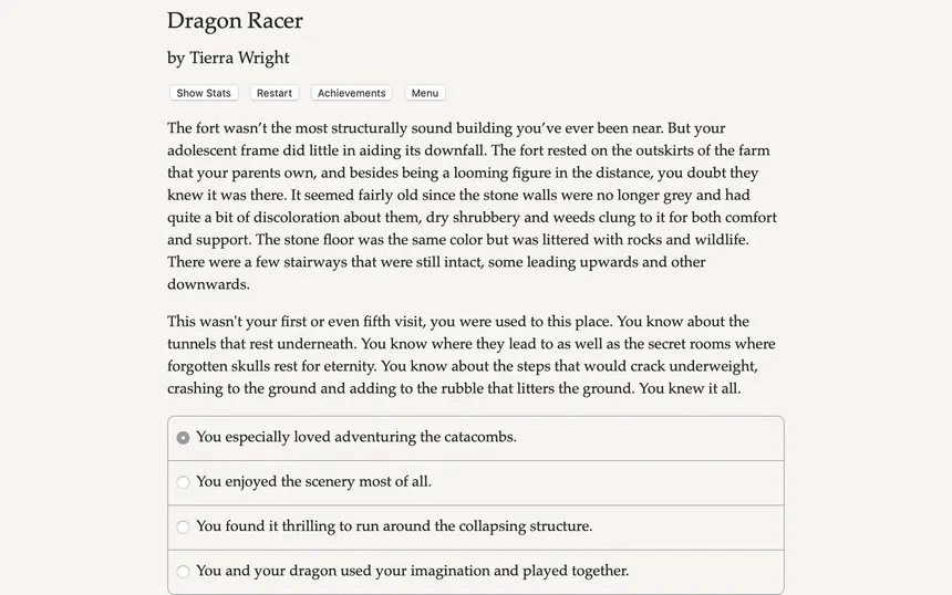 Скриншот 4 к игре Dragon Racer
