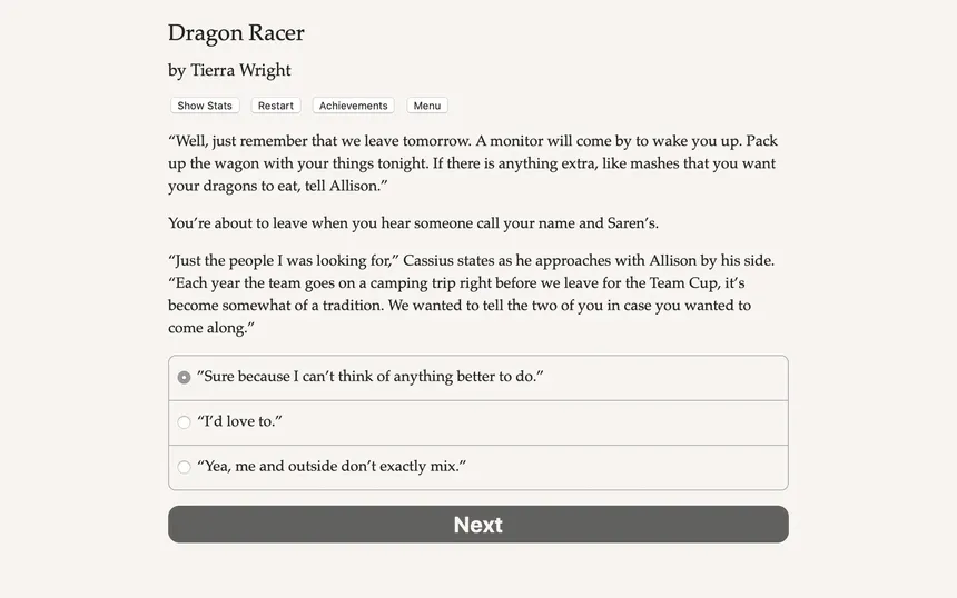 Скриншот 5 к игре Dragon Racer