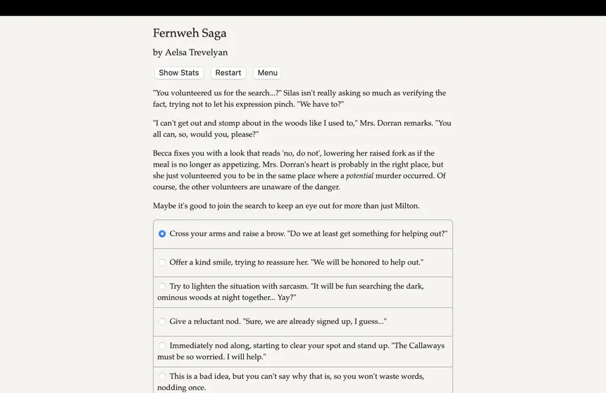 Скриншот 7 к игре The Fernweh Saga: Book One