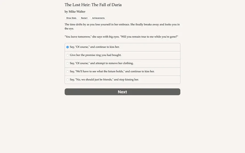 Скриншот 5 к игре The Lost Heir: The Fall of Daria
