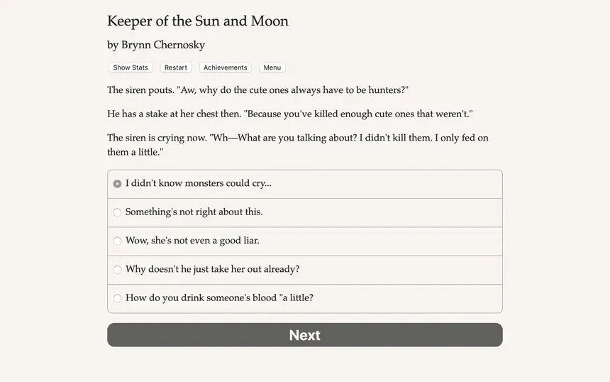 Скриншот 1 к игре Keeper of the Sun and Moon