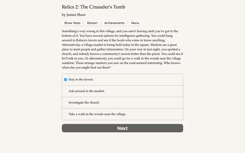 Скриншот 1 к игре Relics 2: The Crusader's Tomb