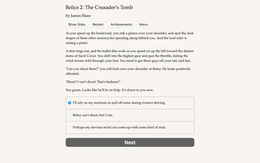 Скриншот 2 к игре Relics 2: The Crusader's Tomb