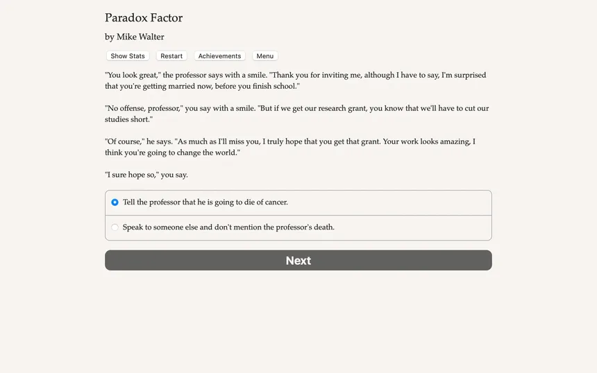 Скриншот 4 к игре Paradox Factor