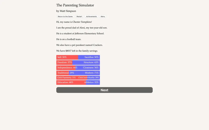 Скриншот 3 к игре The Parenting Simulator
