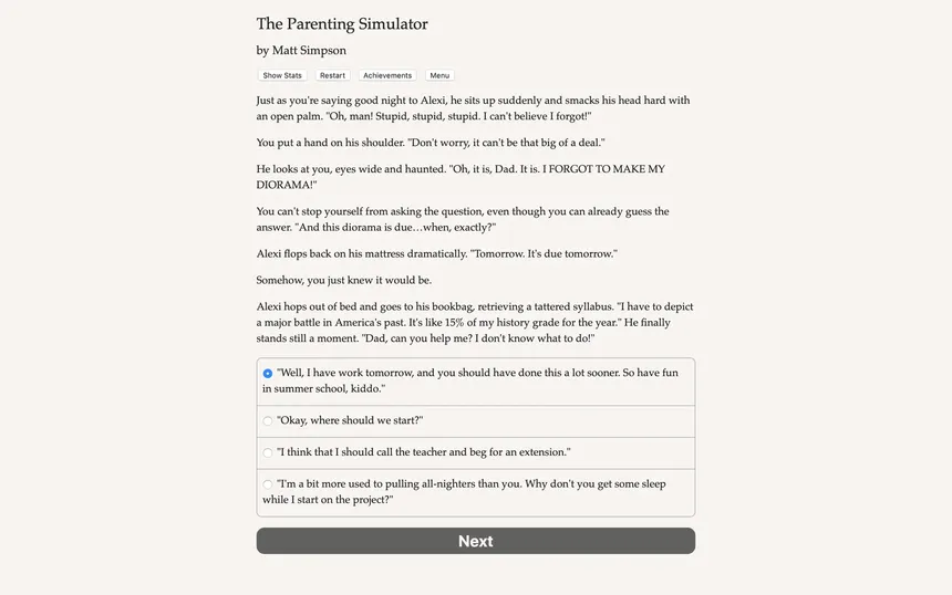 Скриншот 6 к игре The Parenting Simulator
