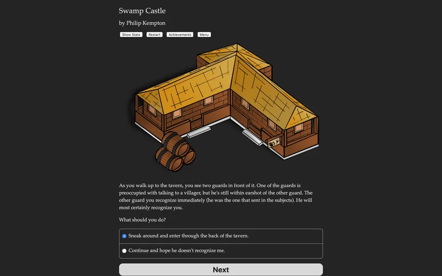 Скриншот 6 к игре Swamp Castle