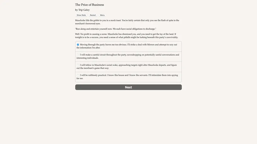Скриншот 1 к игре Faerie's Bargain: The Price of Business