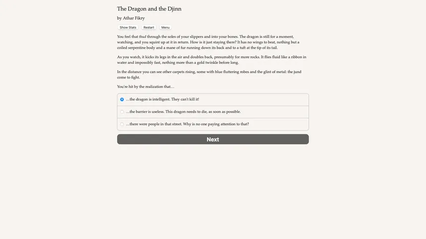 Скриншот 4 к игре The Dragon and the Djinn