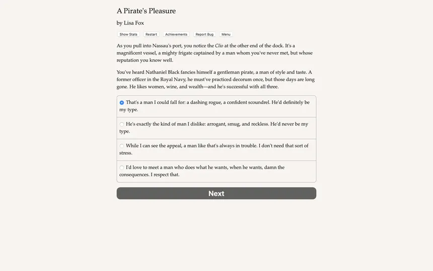 Скриншот 2 к игре A Pirate's Pleasure