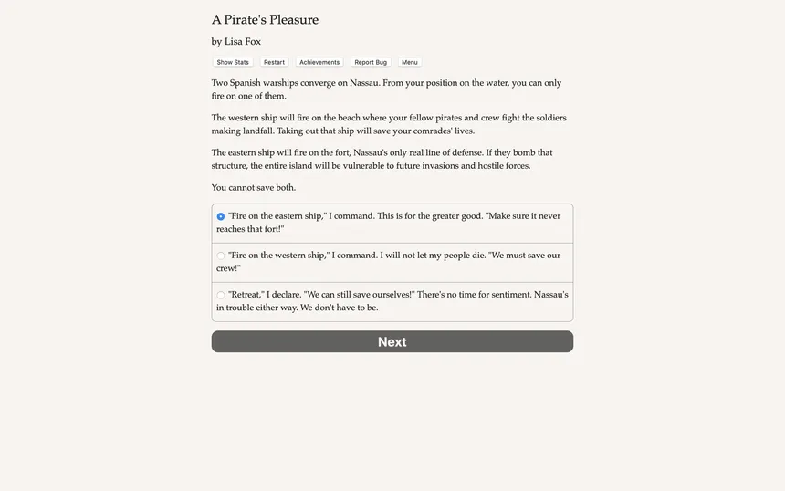 Скриншот 4 к игре A Pirate's Pleasure