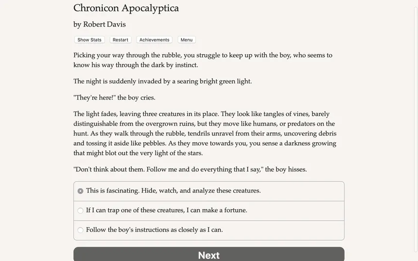 Скриншот 4 к игре Chronicon Apocalyptica