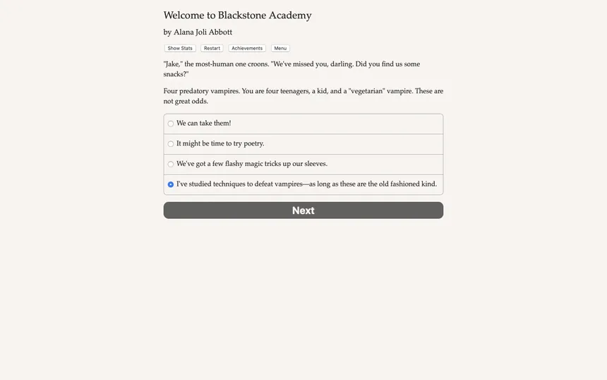 Скриншот 4 к игре Blackstone Academy for the Magical Arts