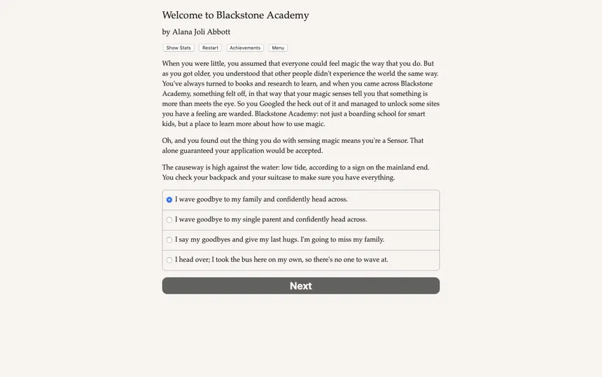 Скриншот 5 к игре Blackstone Academy for the Magical Arts