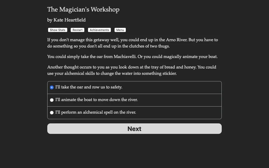 Скриншот 1 к игре The Magician's Workshop