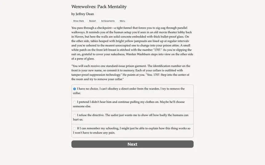 Скриншот 2 к игре Werewolves 2: Pack Mentality