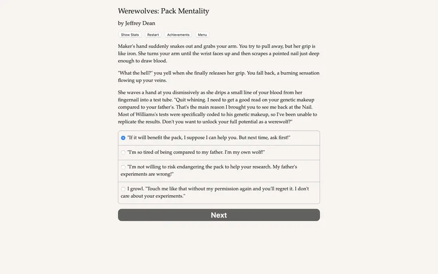 Скриншот 4 к игре Werewolves 2: Pack Mentality