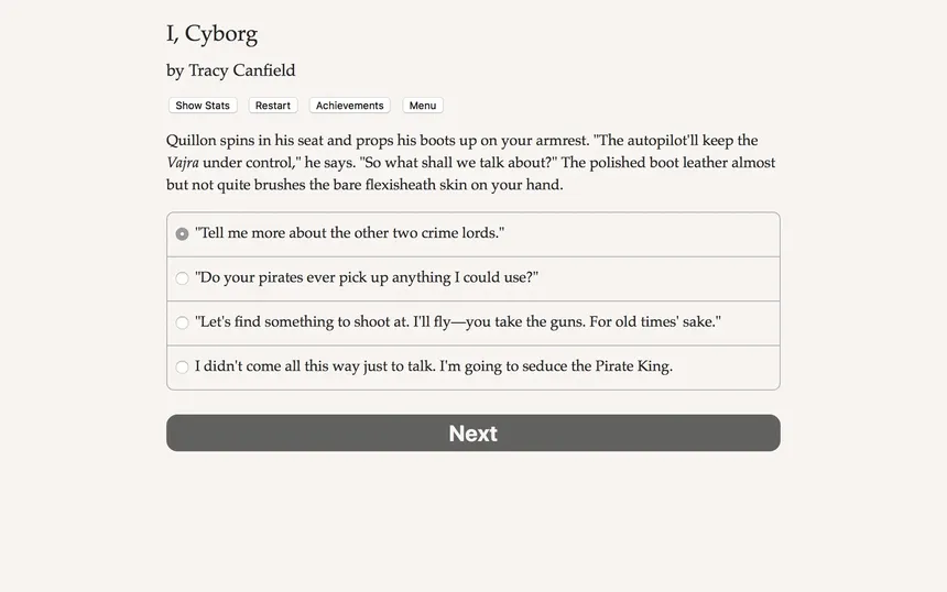 Скриншот 1 к игре I, Cyborg