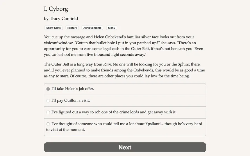 Скриншот 4 к игре I, Cyborg