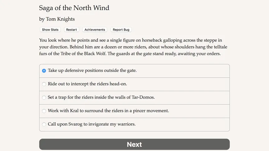 Скриншот 2 к игре Saga of the North Wind