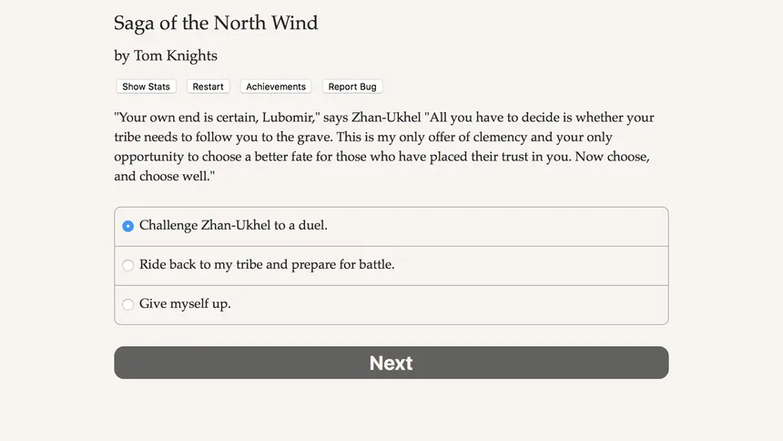 Скриншот 4 к игре Saga of the North Wind