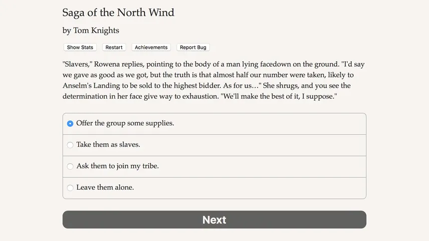 Скриншот 5 к игре Saga of the North Wind