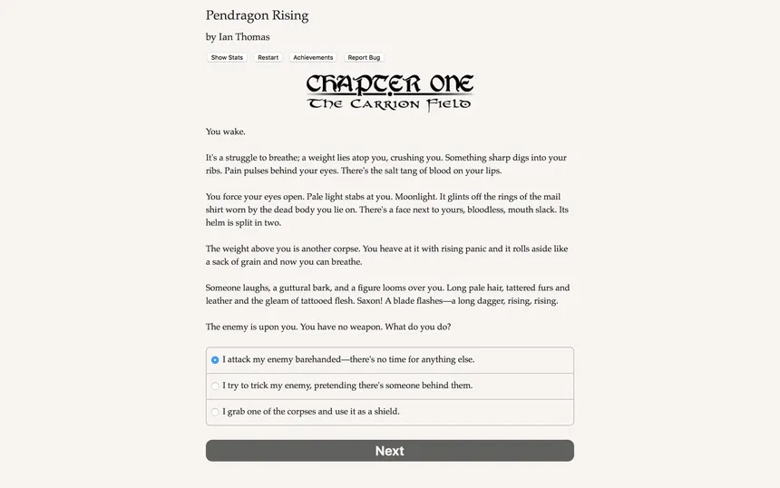 Скриншот 5 к игре Pendragon Rising